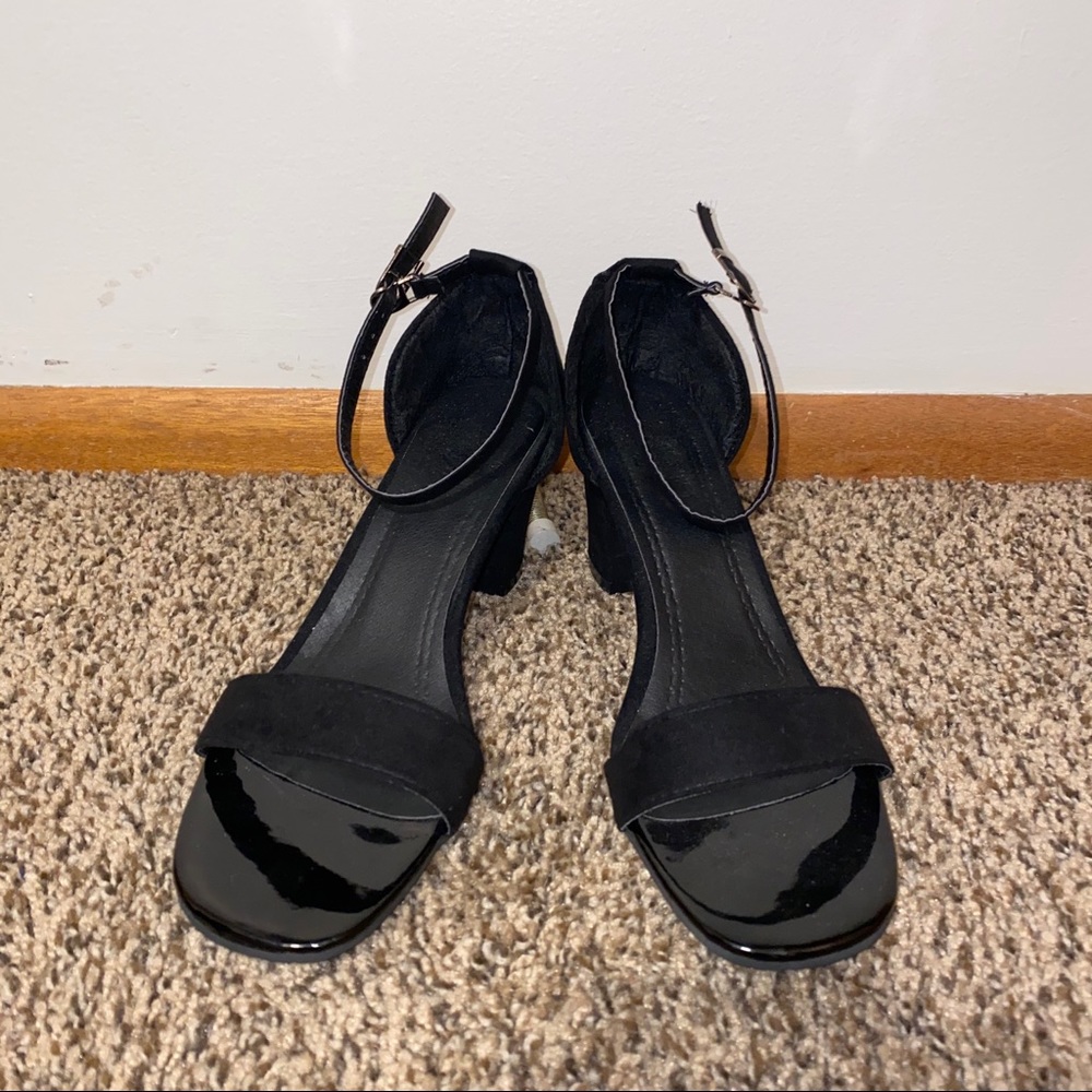 Black heels